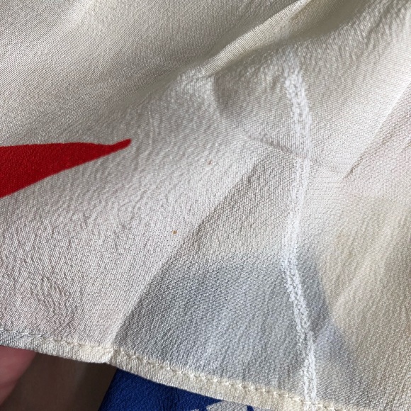 Anthropologie Banderole Silk Flag Top - Picture 5 of 6